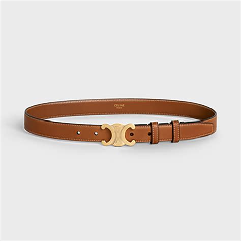 celine brown belt